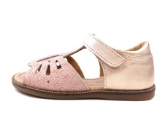 Bisgaard sandal Cassidy blush flower with velcro